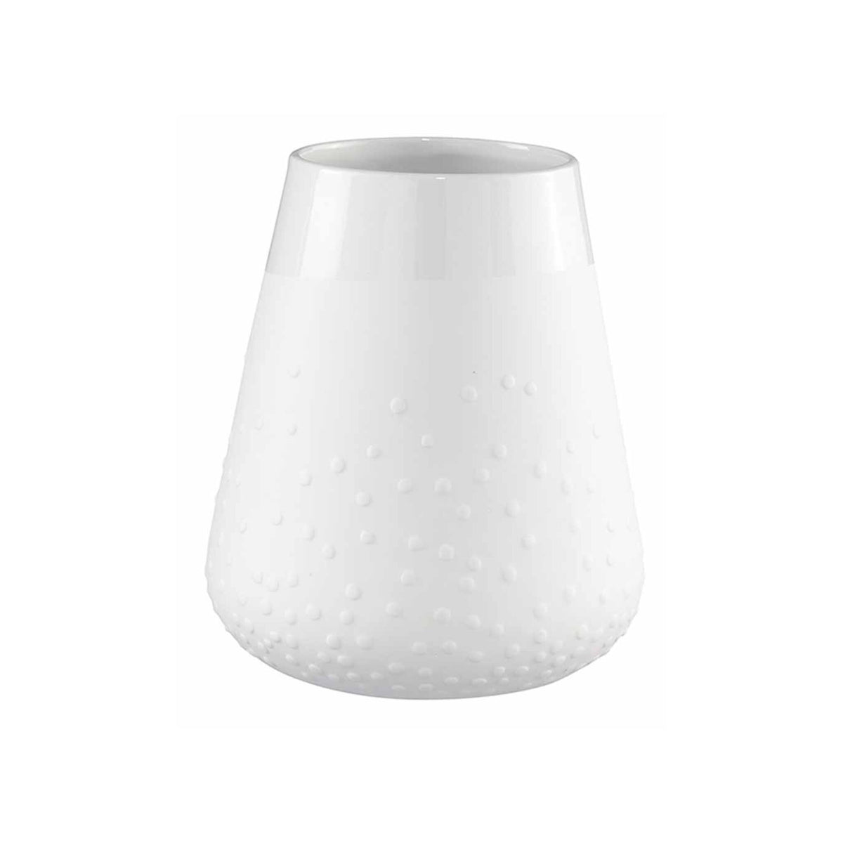 Poetry Vase With Embossed Design - Dots