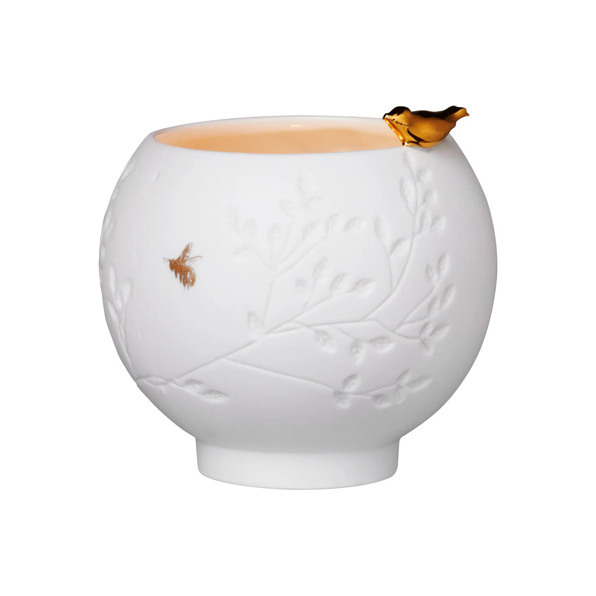 Porcelain Stories Decorative Bowl with Birds Rader