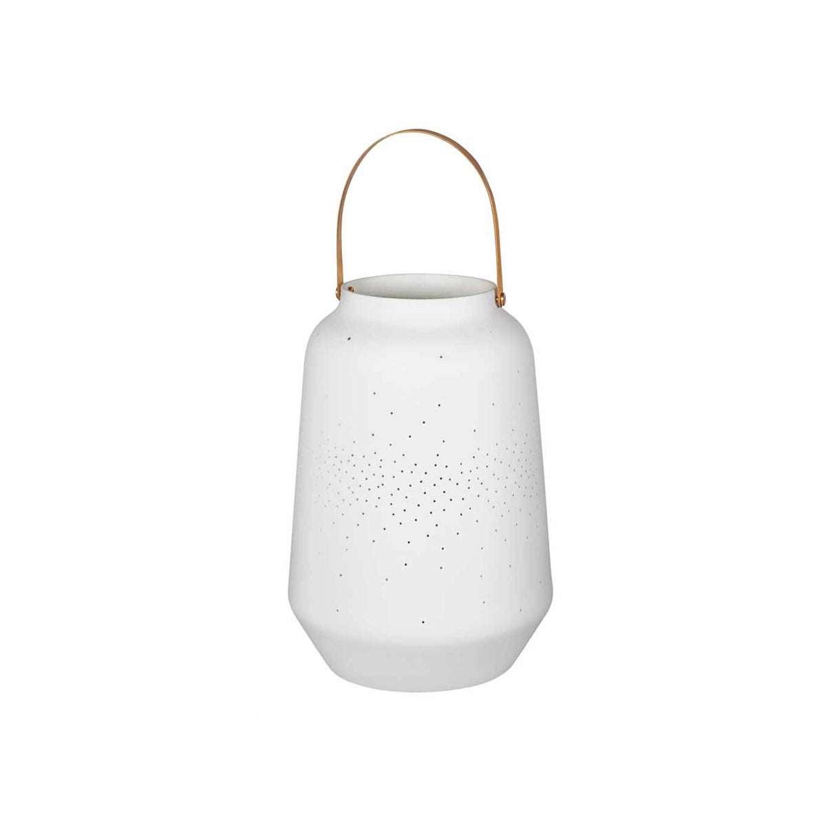 Poetry Lantern with Brass Handle (Large)