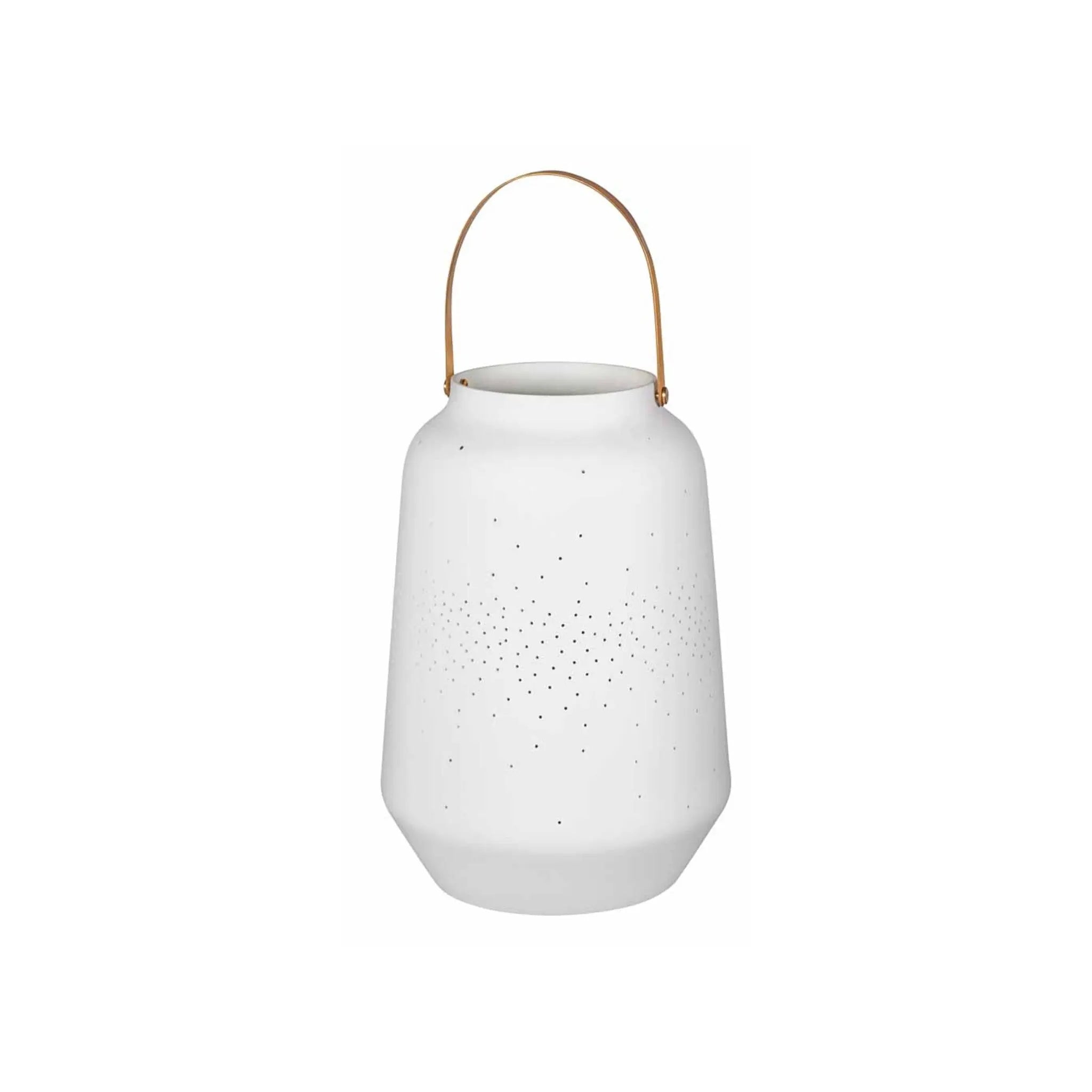 Poetry Lantern with Brass Handle (Large) Rader