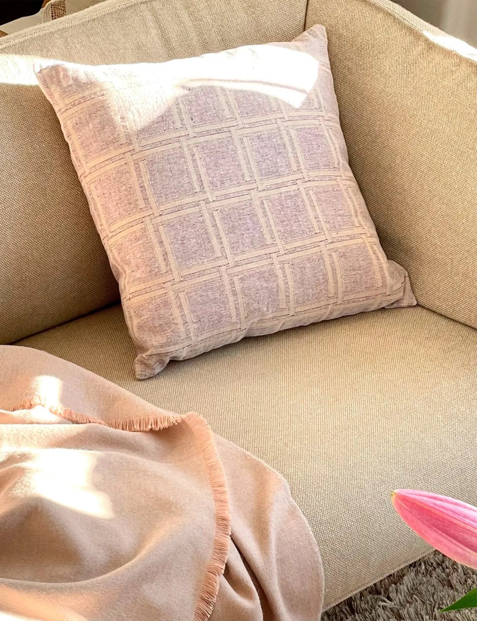 Dahlia cushion 50x50cm - Elvang - 133