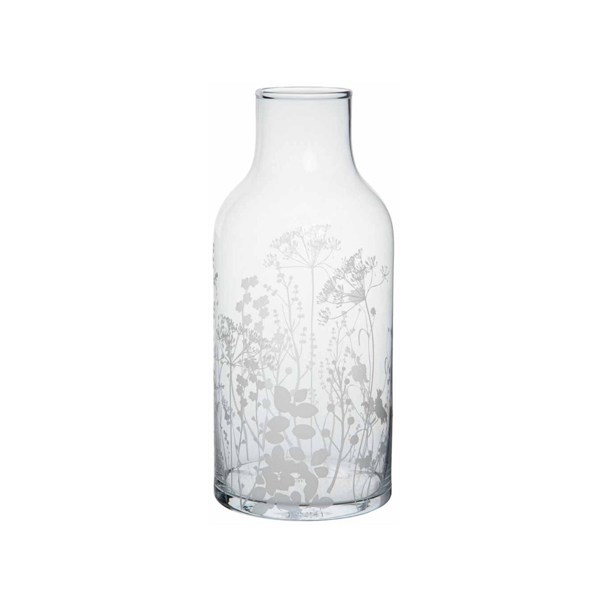 Wildflowers Glass Vase - 11.8" - Wildflowers