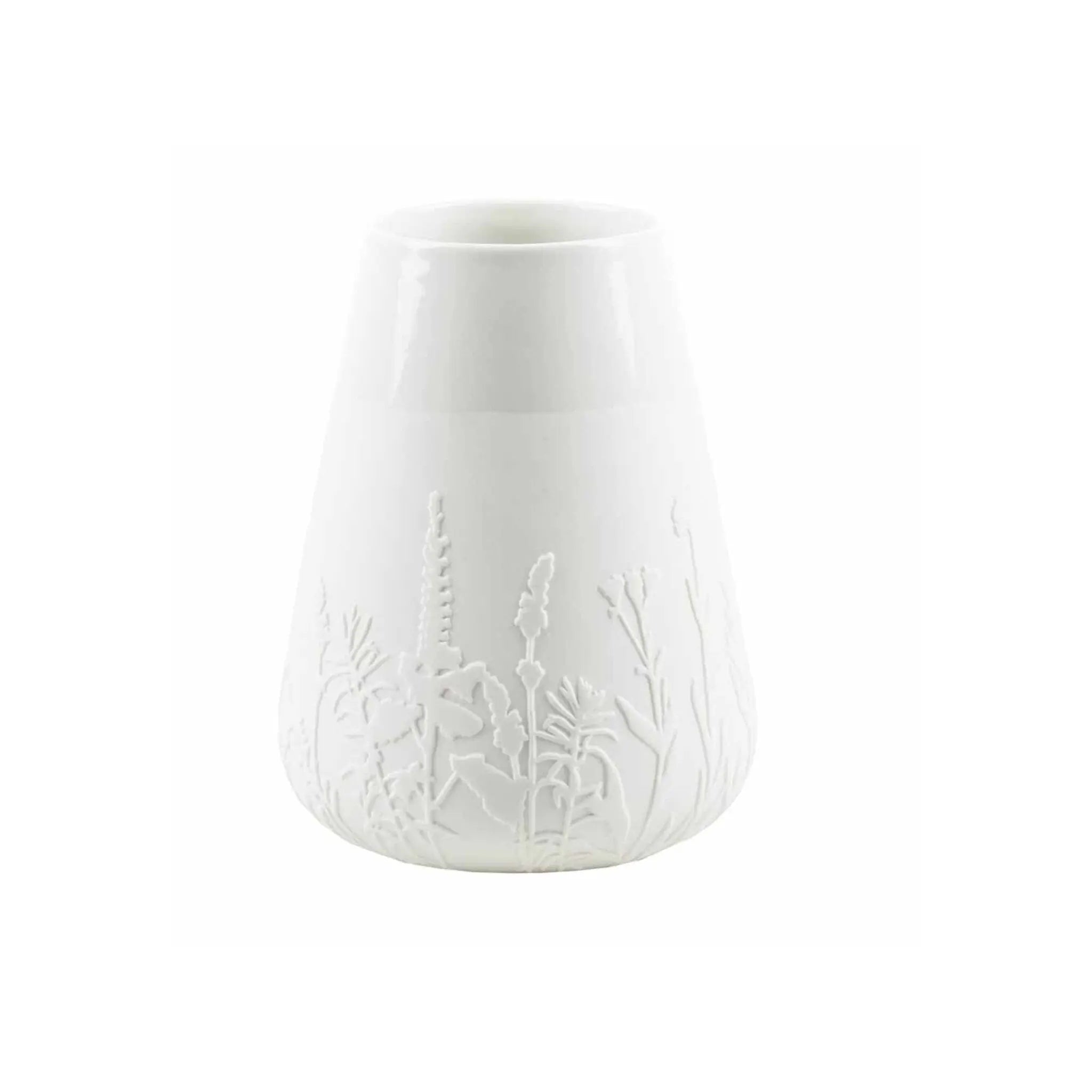 Poetry Vase With Embossed Design - Meadow Rader