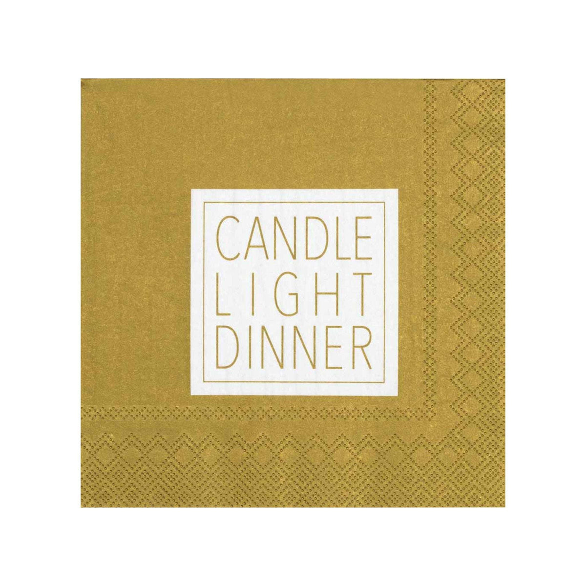 Napkin Candlelight Dinner