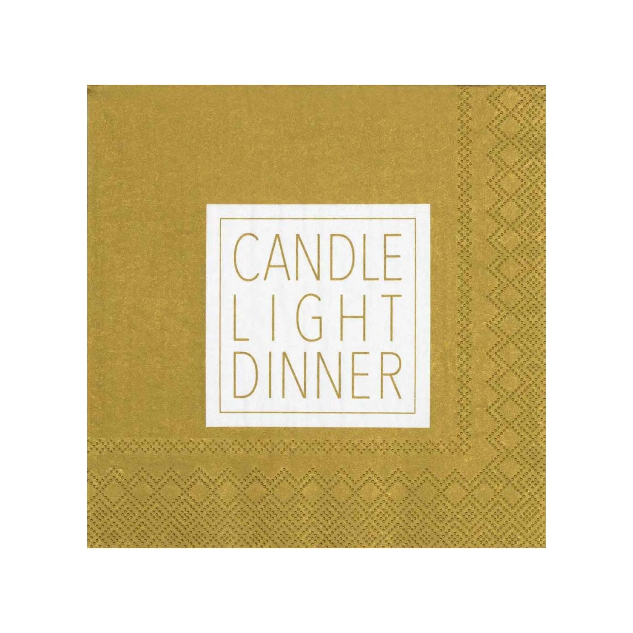 Napkin Candlelight Dinner