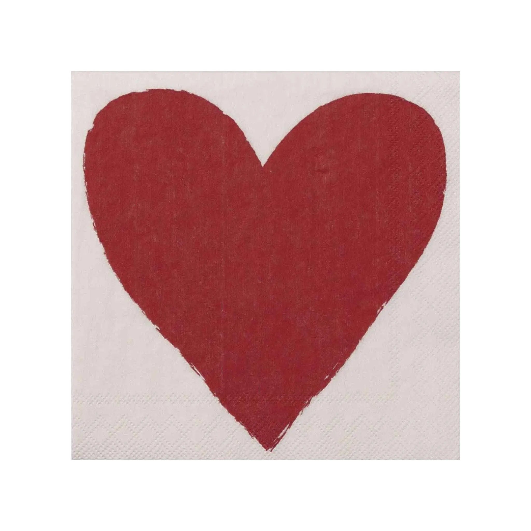Cocktail napkinHeart