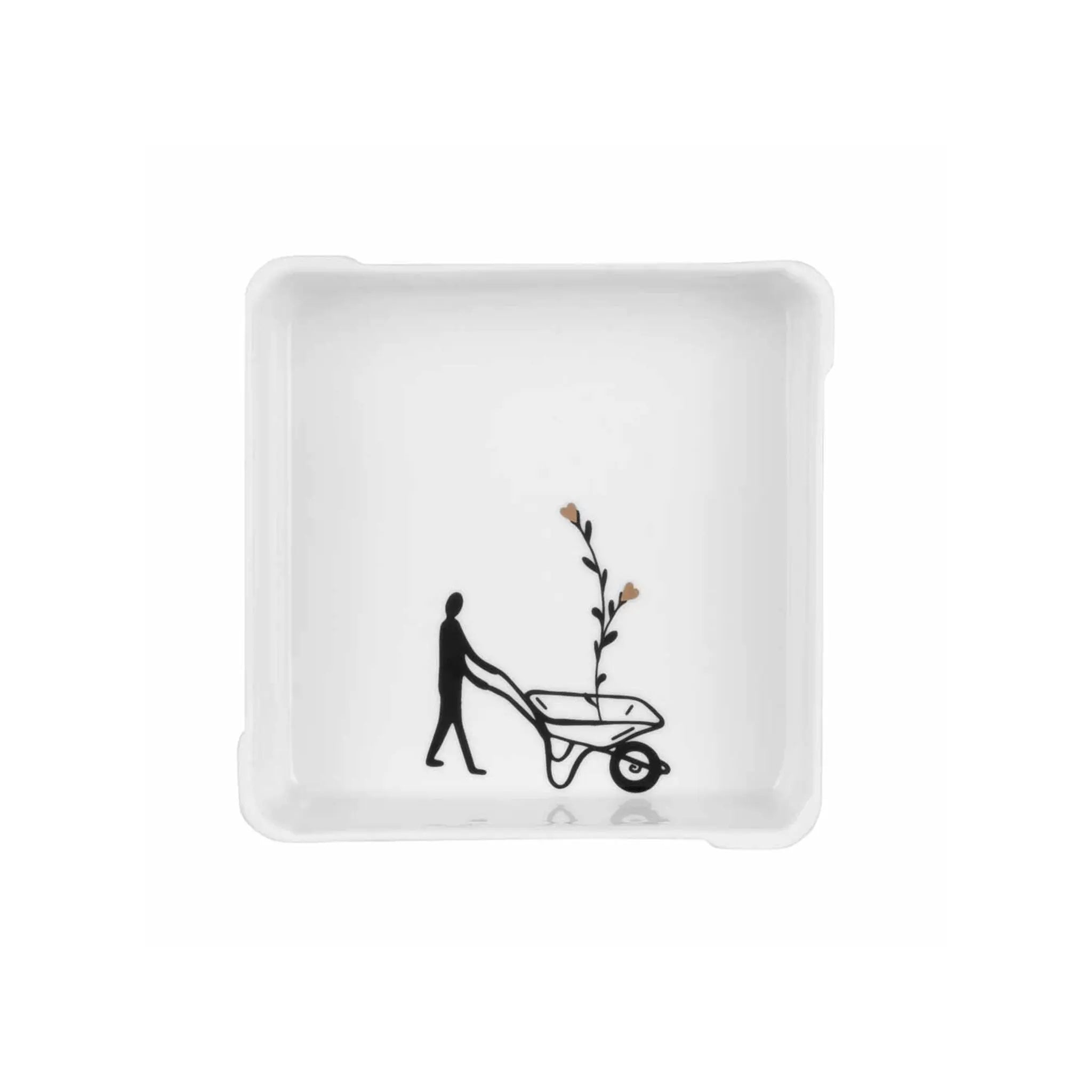 Bowl Flower - Wheelbarrow Rader