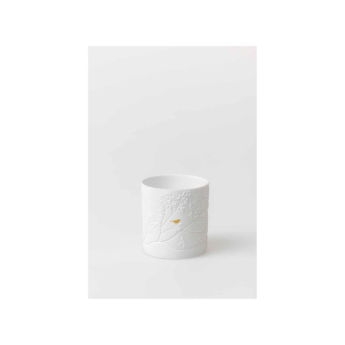 Porcelain Light Golden Bird