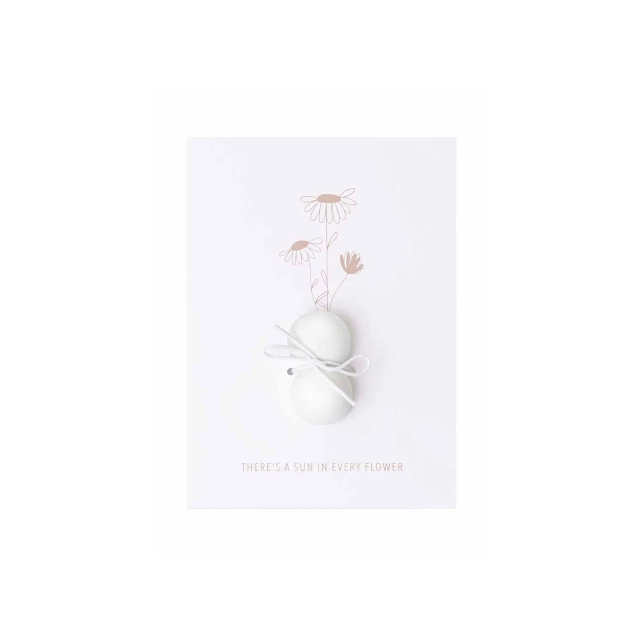 Magnetic Vase There´s Sun Inevery Flower Rader