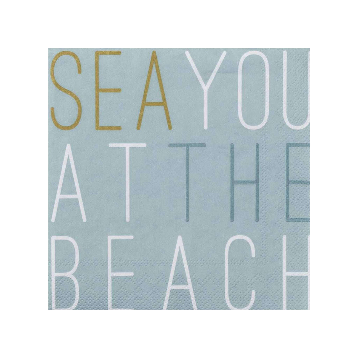 Cocktail napkinSea You At The Beach