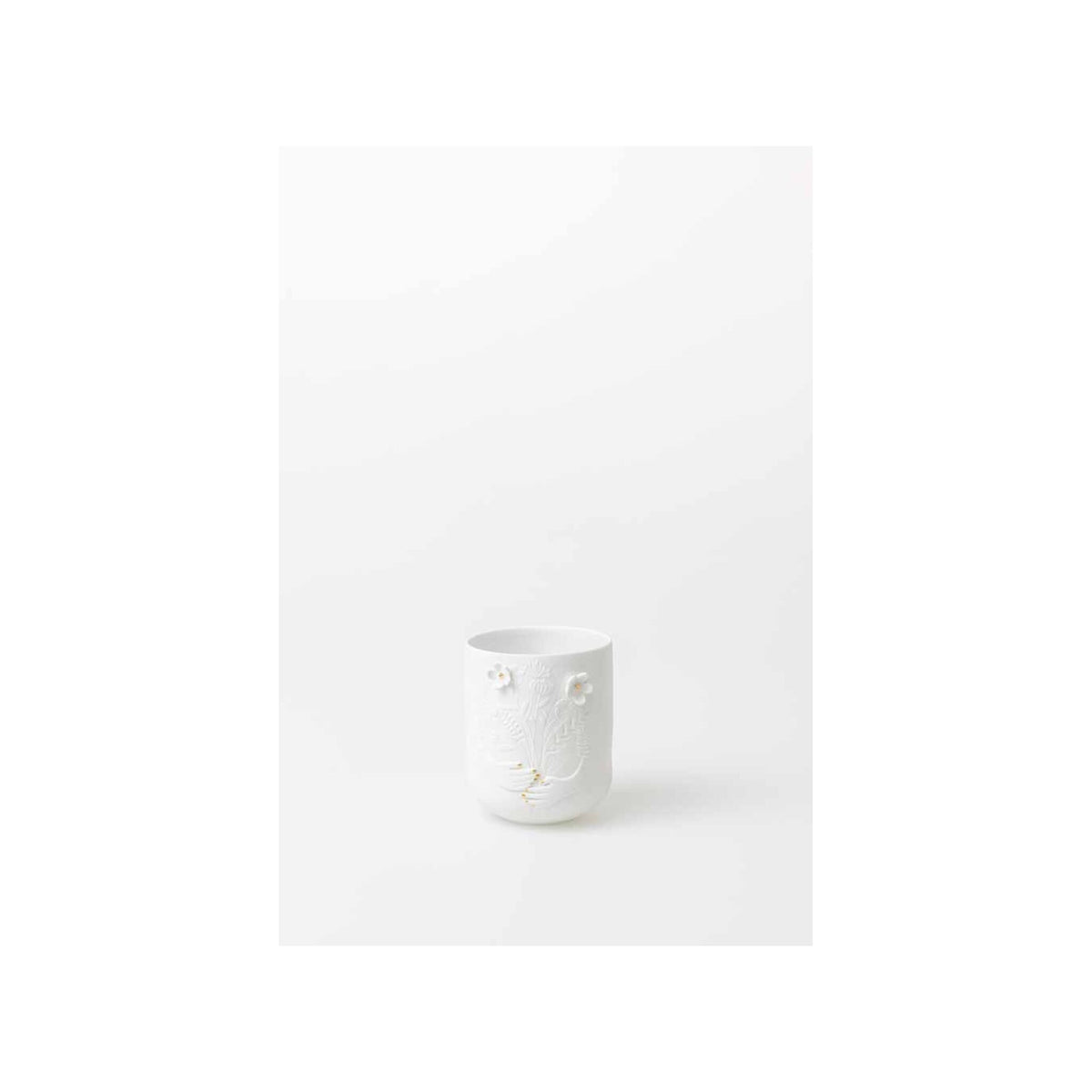 Picture Stories Porcelain Tealight Holder - Bouquet