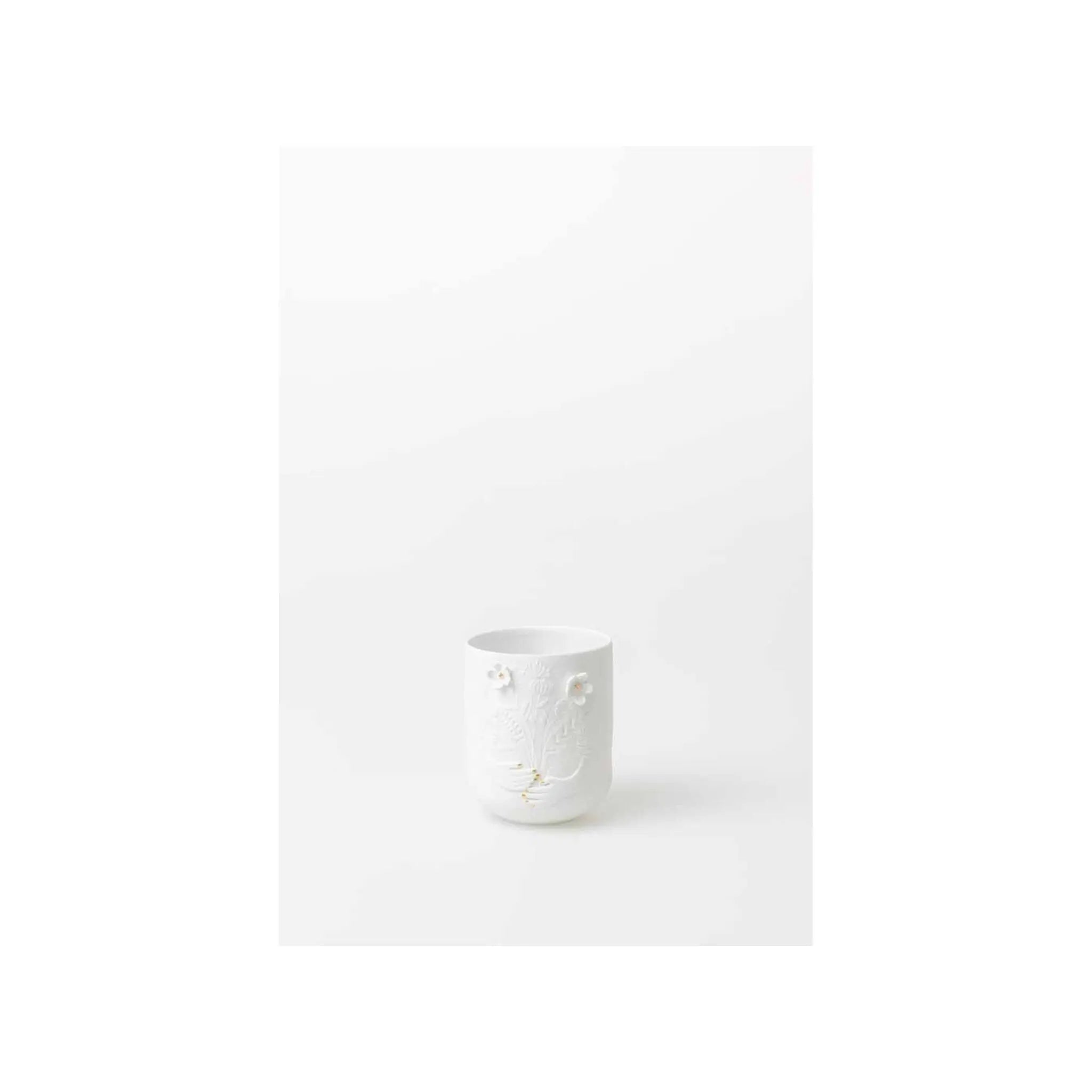 Picture Stories Porcelain Tealight Holder - Bouquet Rader