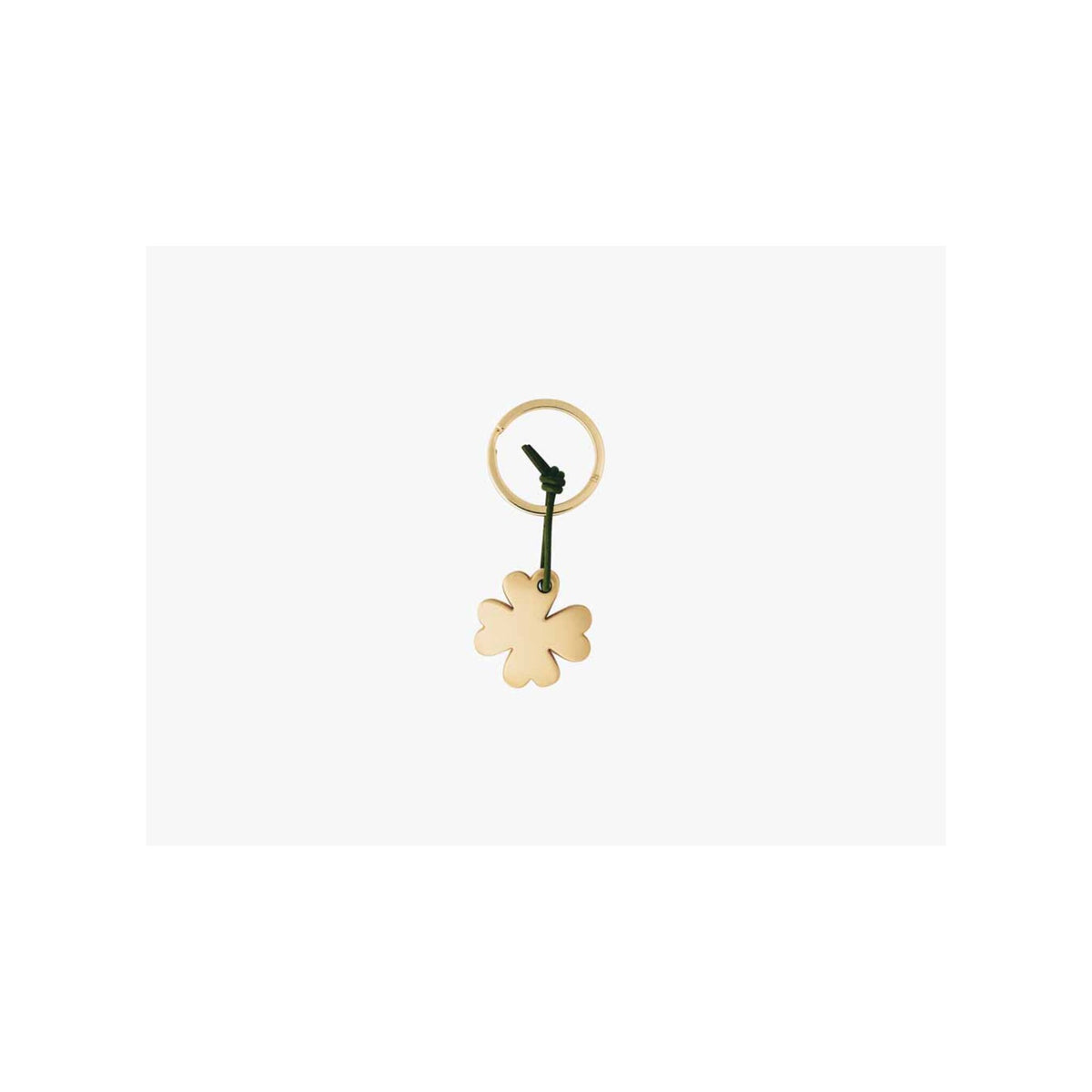 Golden Times Key Ring Shamrock