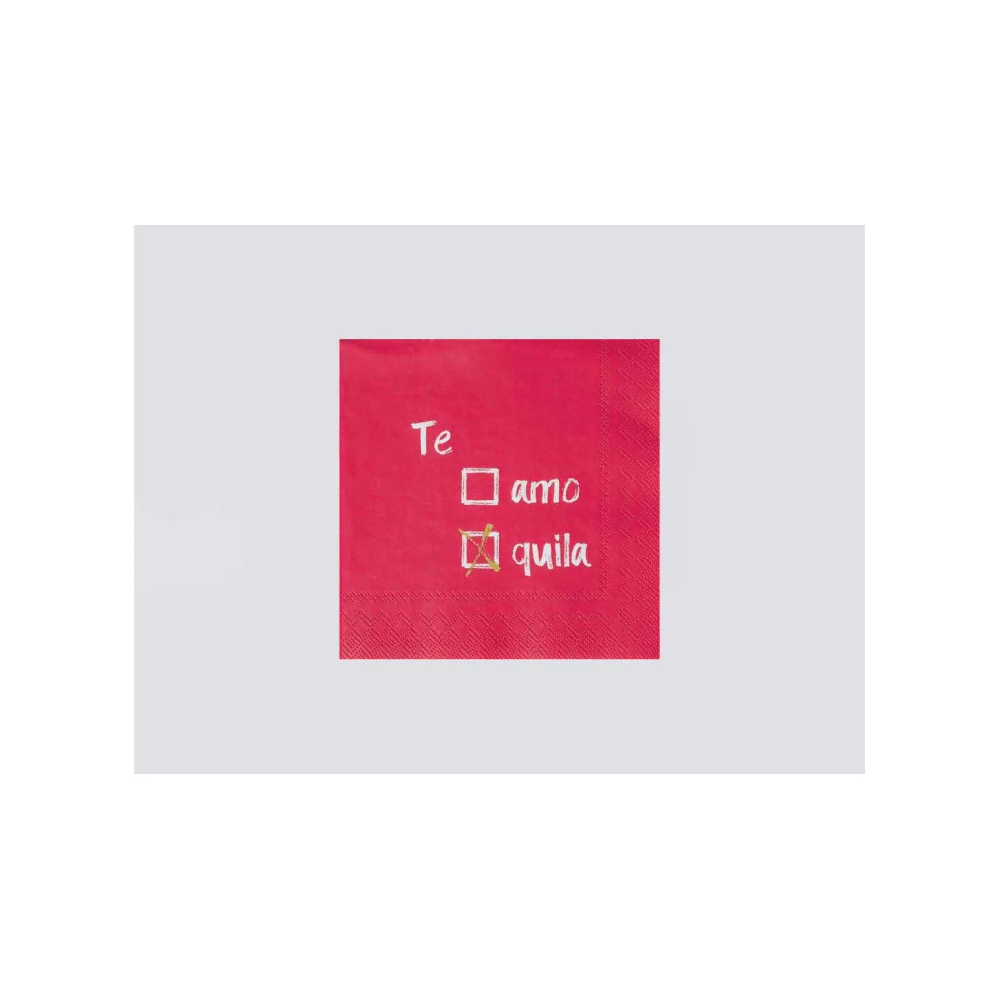 Cocktail Napkin Tequila Rader