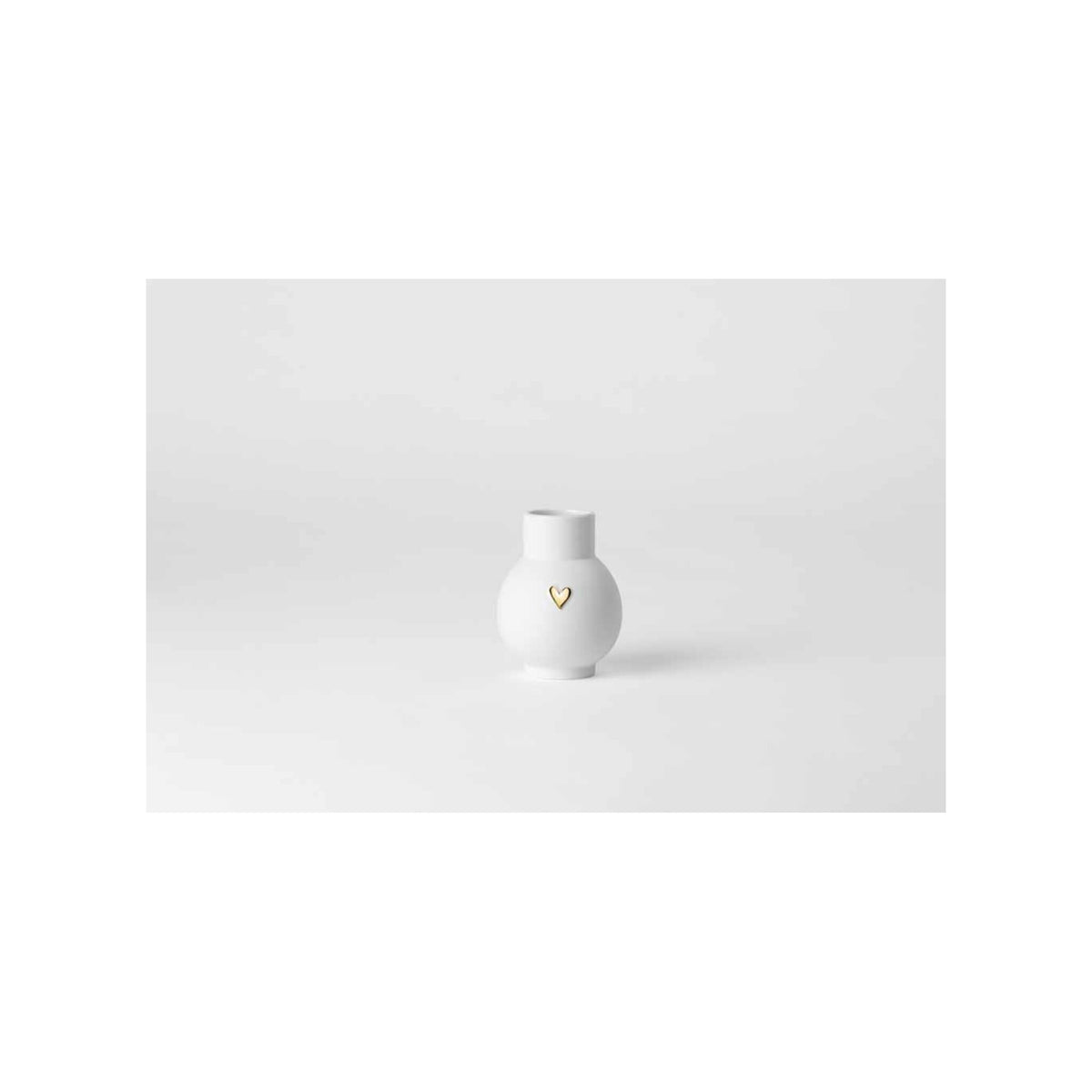Mini-Ballvase Heart - Gold
