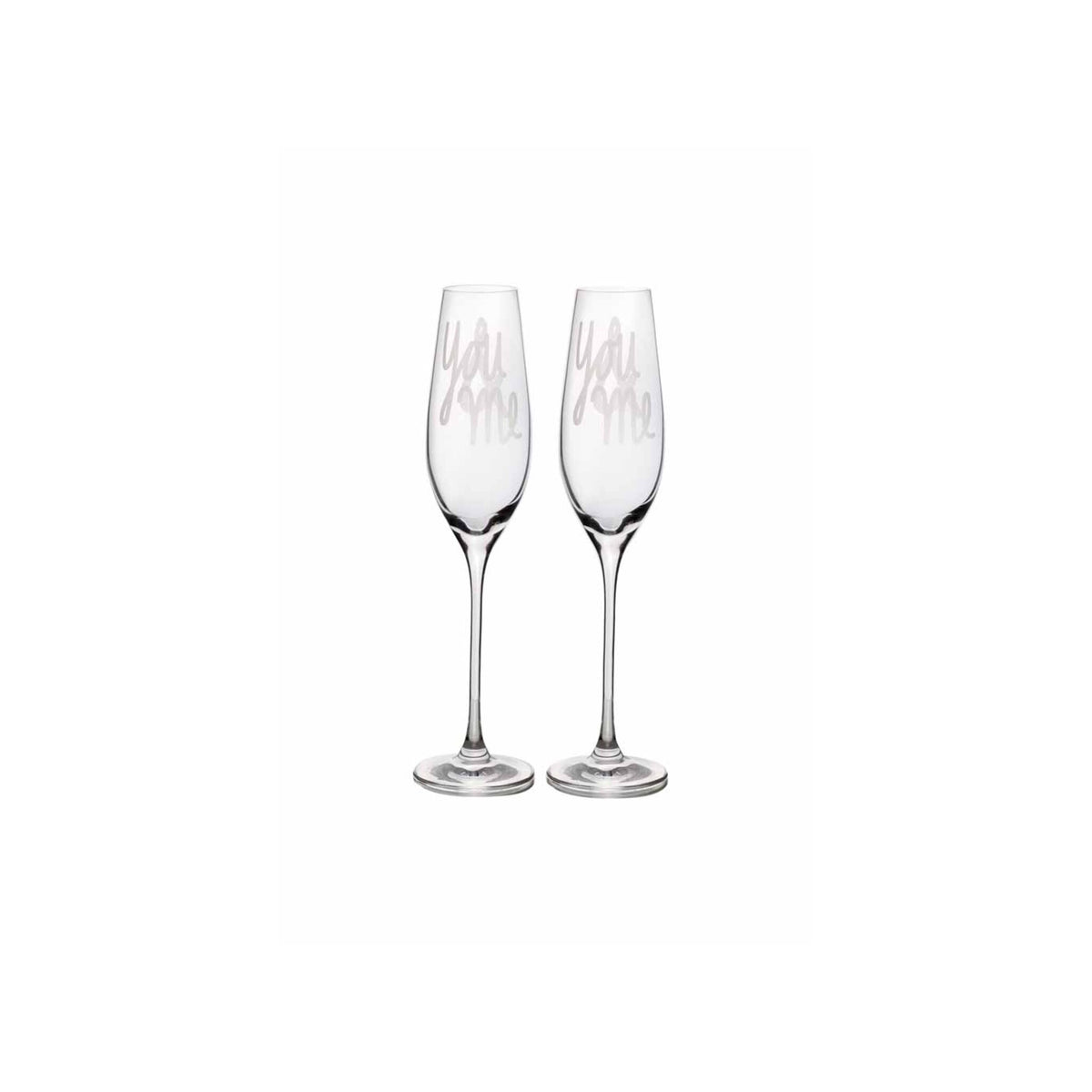 Sektglas Set You & Me