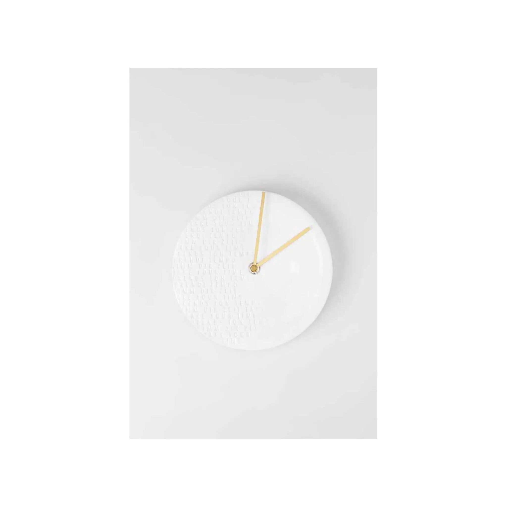 Wall Clock Take Your Time Rader