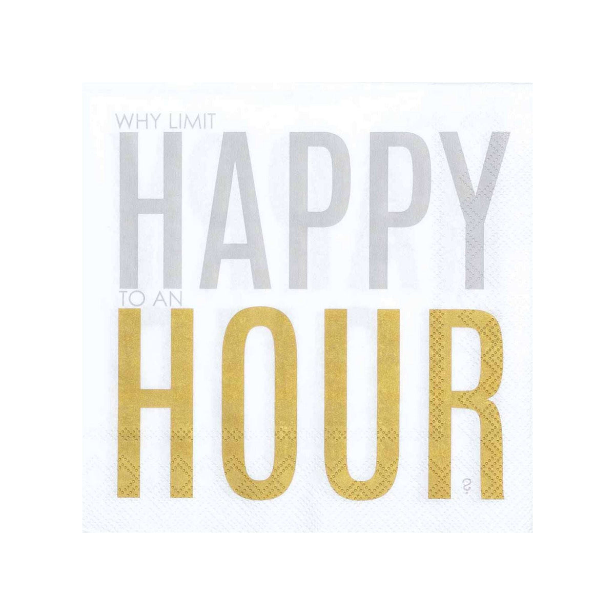 Napkin Happy Hour