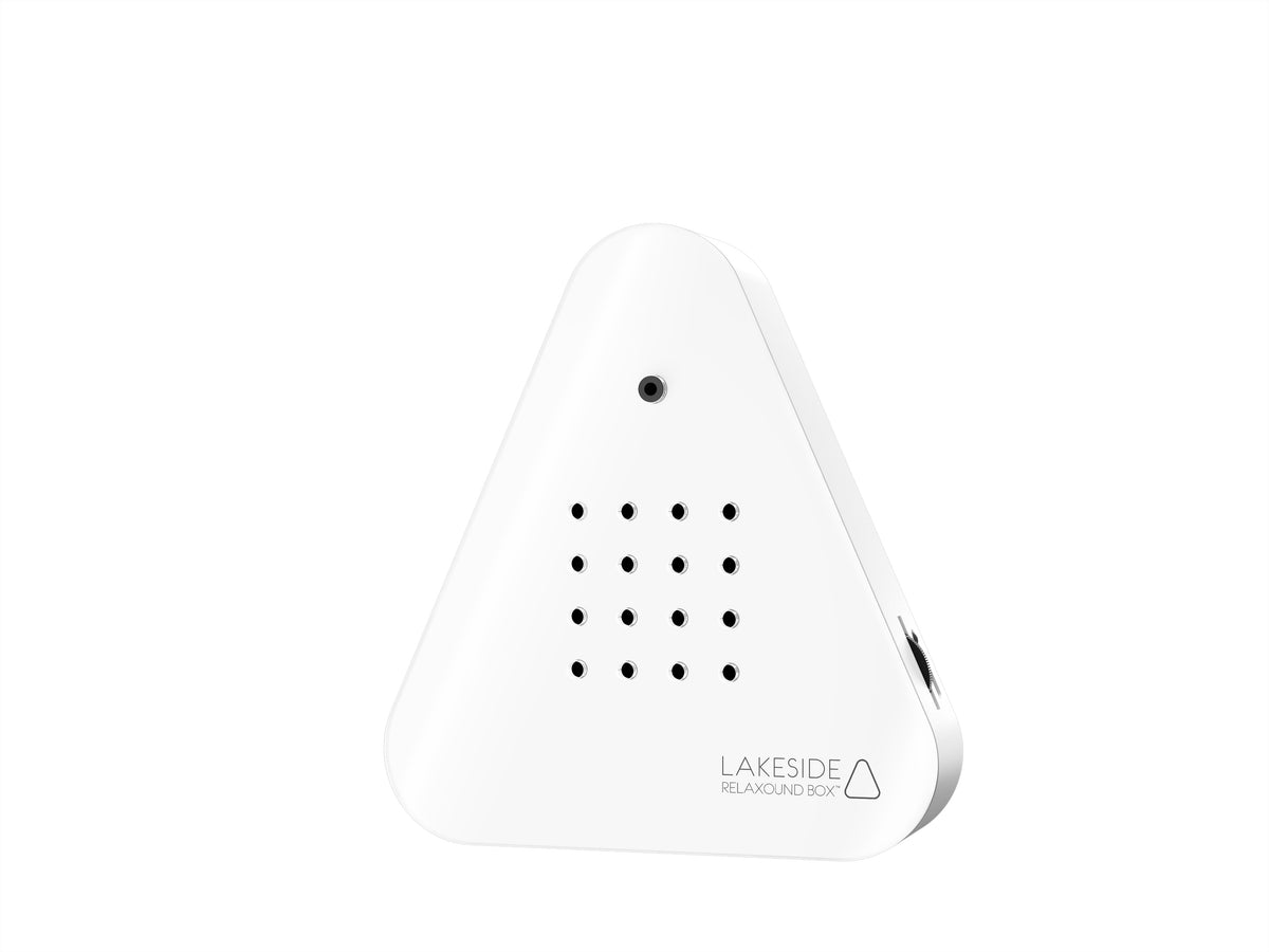 Lakesidebox – Tranquil Lake Sound Box | White