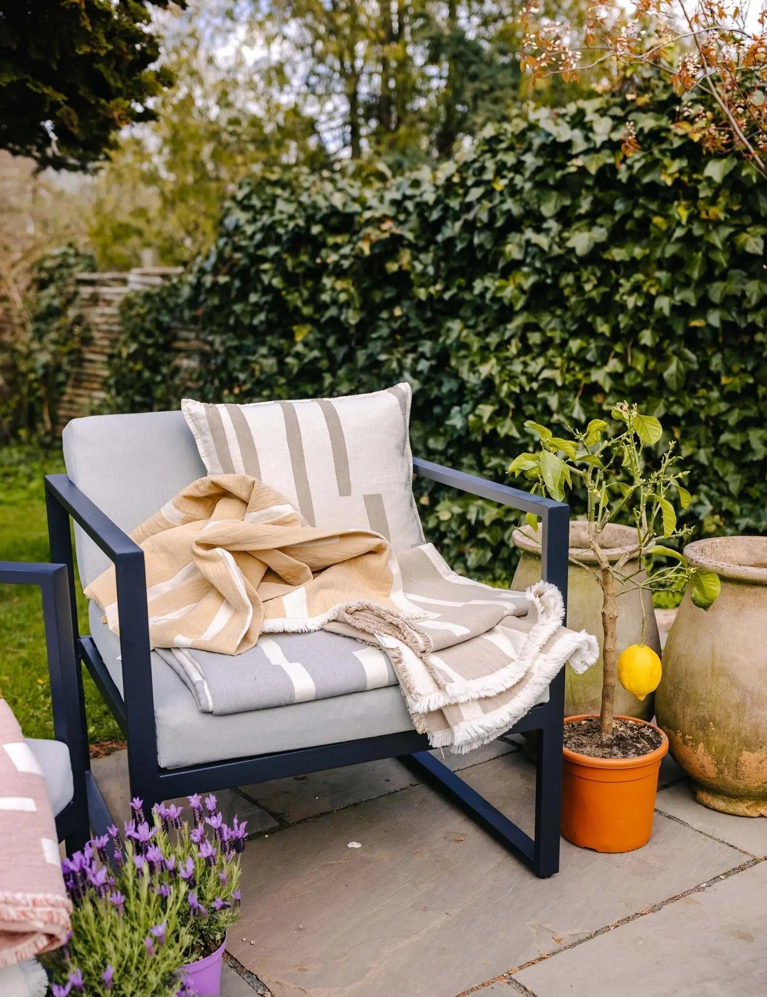 Lyme Grass Cushion 50x50cm - Elvang - 5022