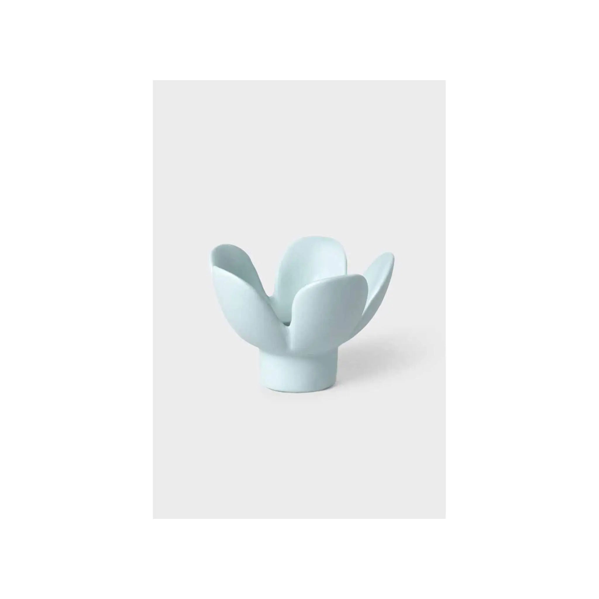 Candle Holder Flower Blue Rader