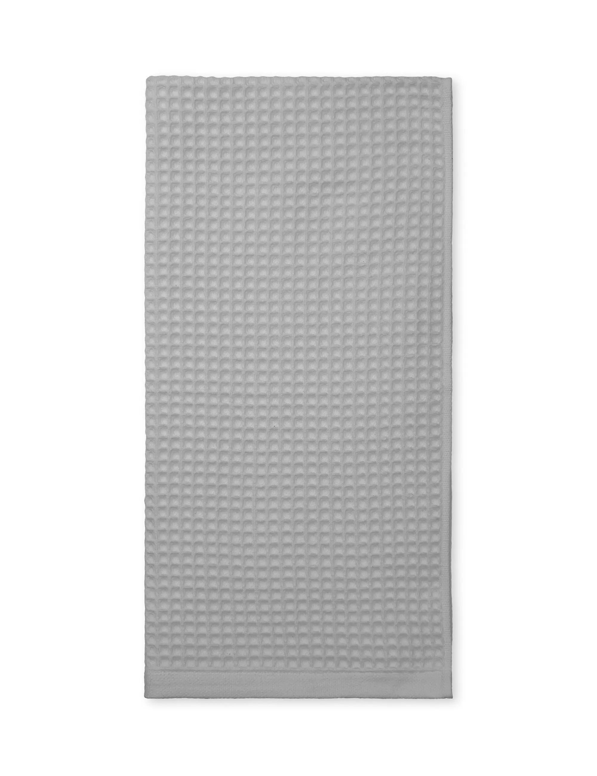 Waffle Towel 70 x 140 cm Light Grey Elvang