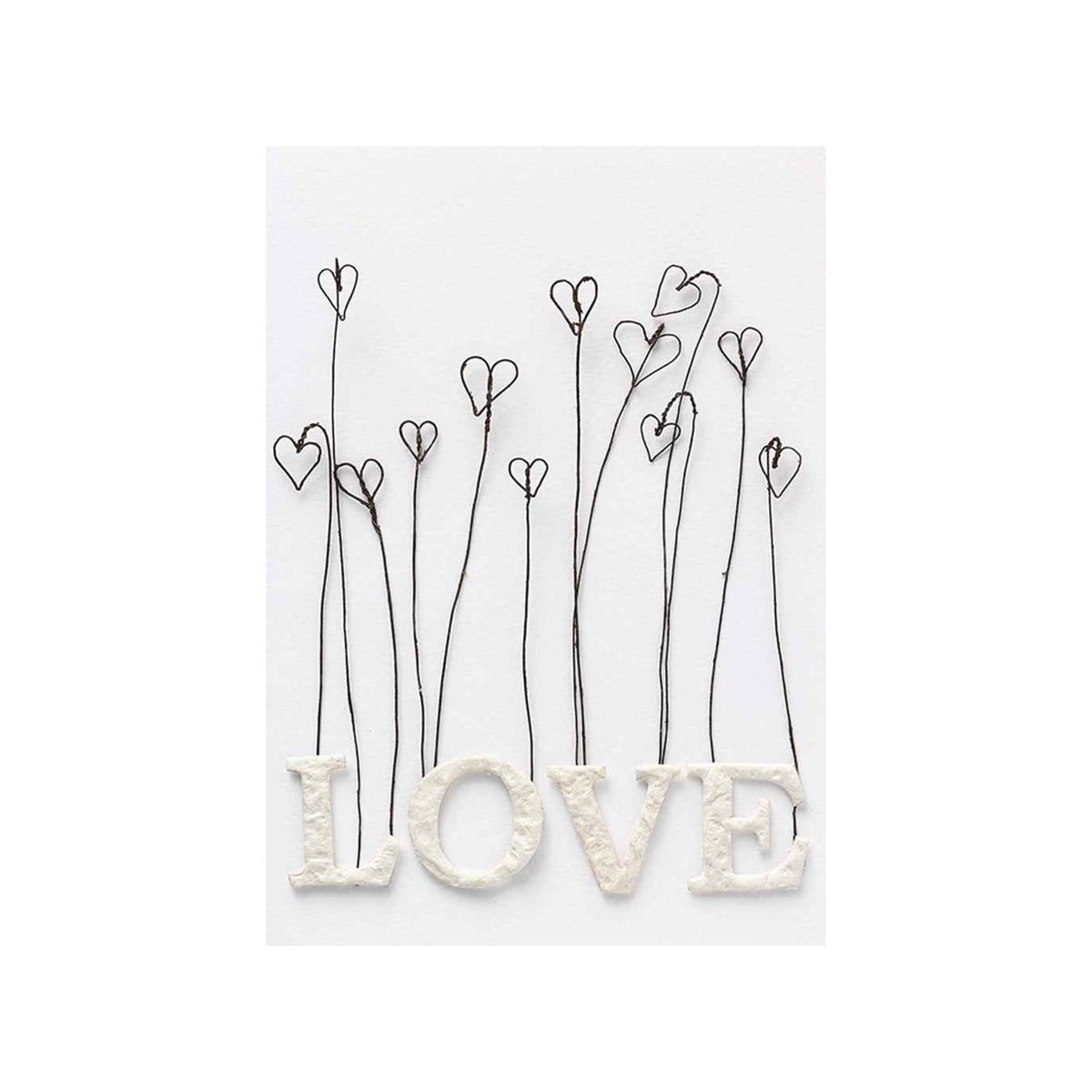 Elements Card Love Hearts