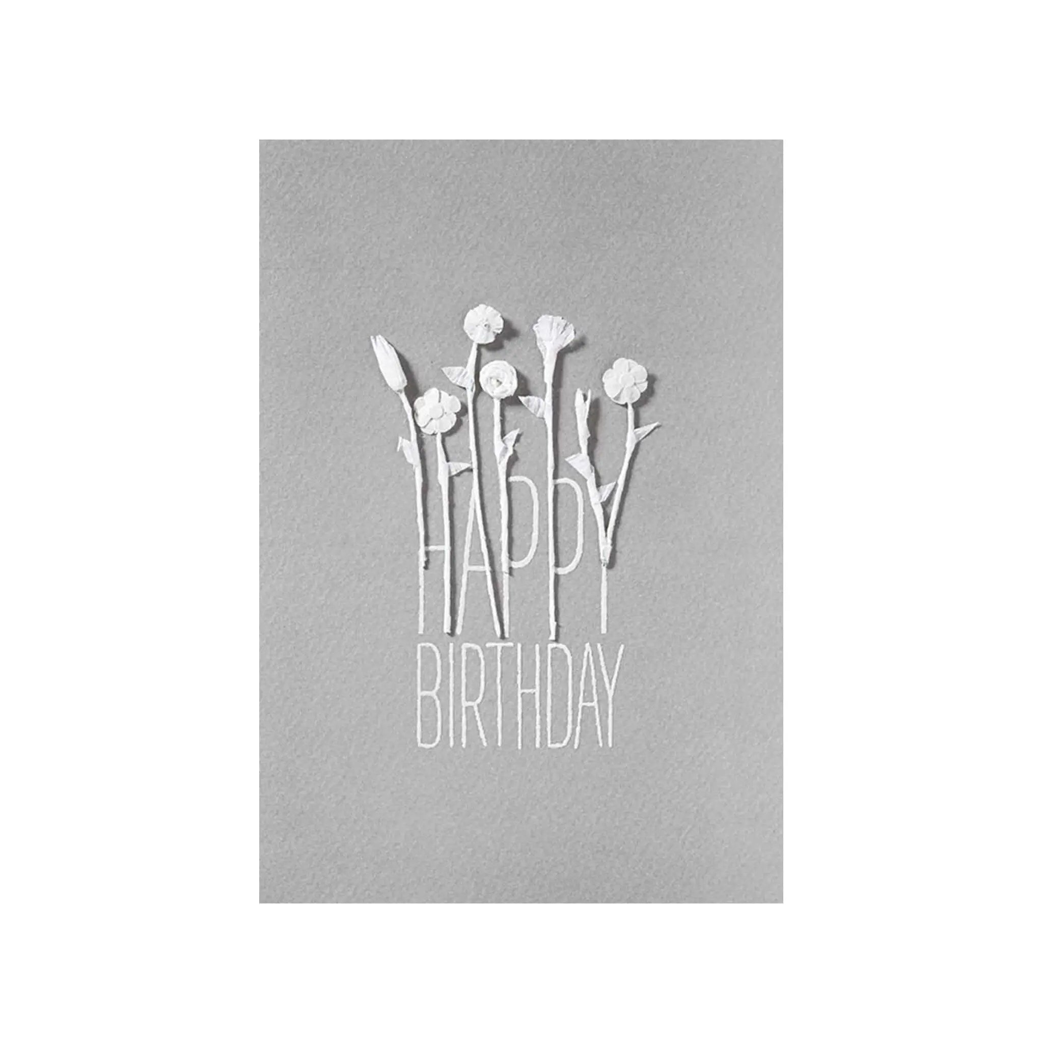 White Blossom Happy Birthday Rader