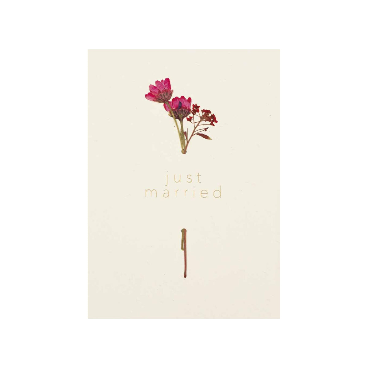 Heyday Card Just Married