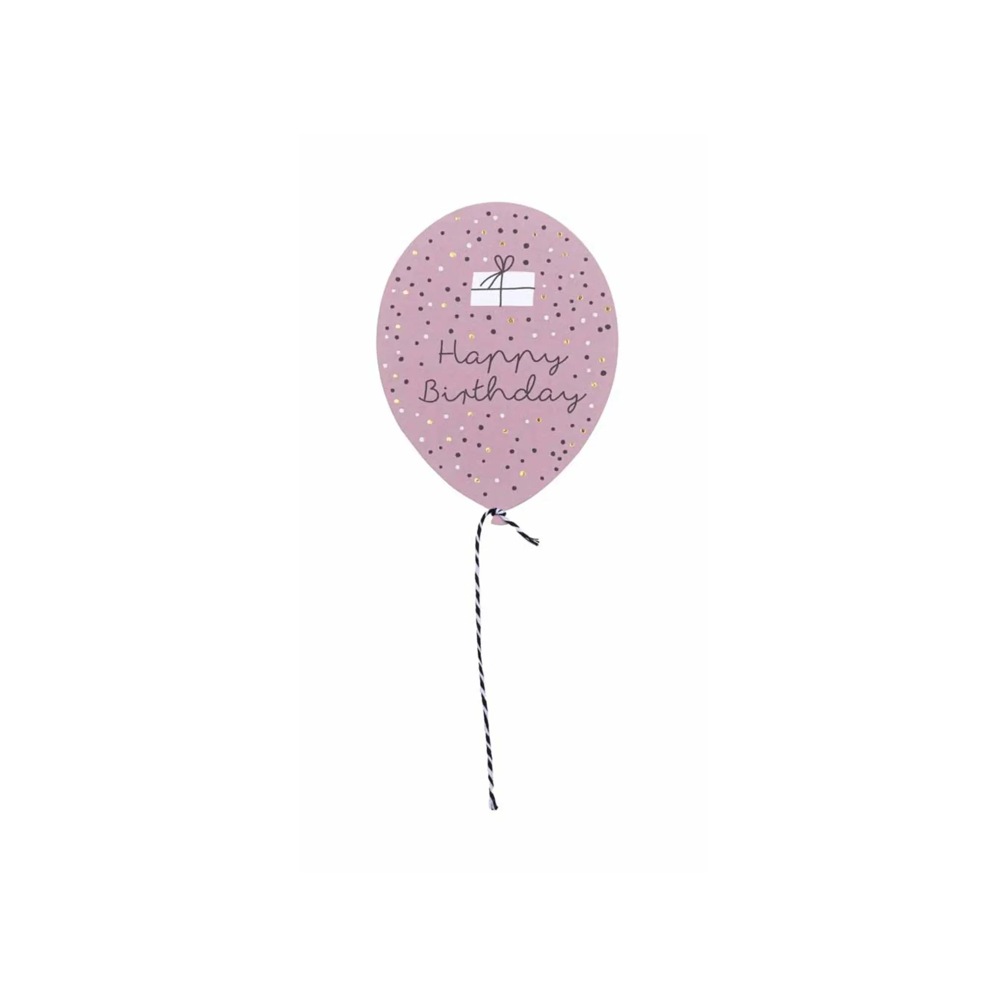 Wish Balloon Card Happy Birthday Rader
