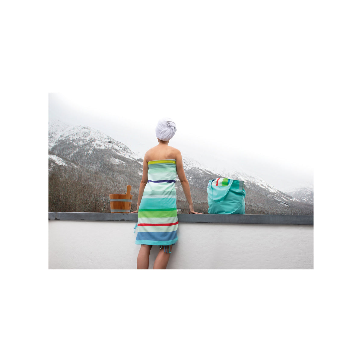 Remember - Cotton Beach Bag - Laguna