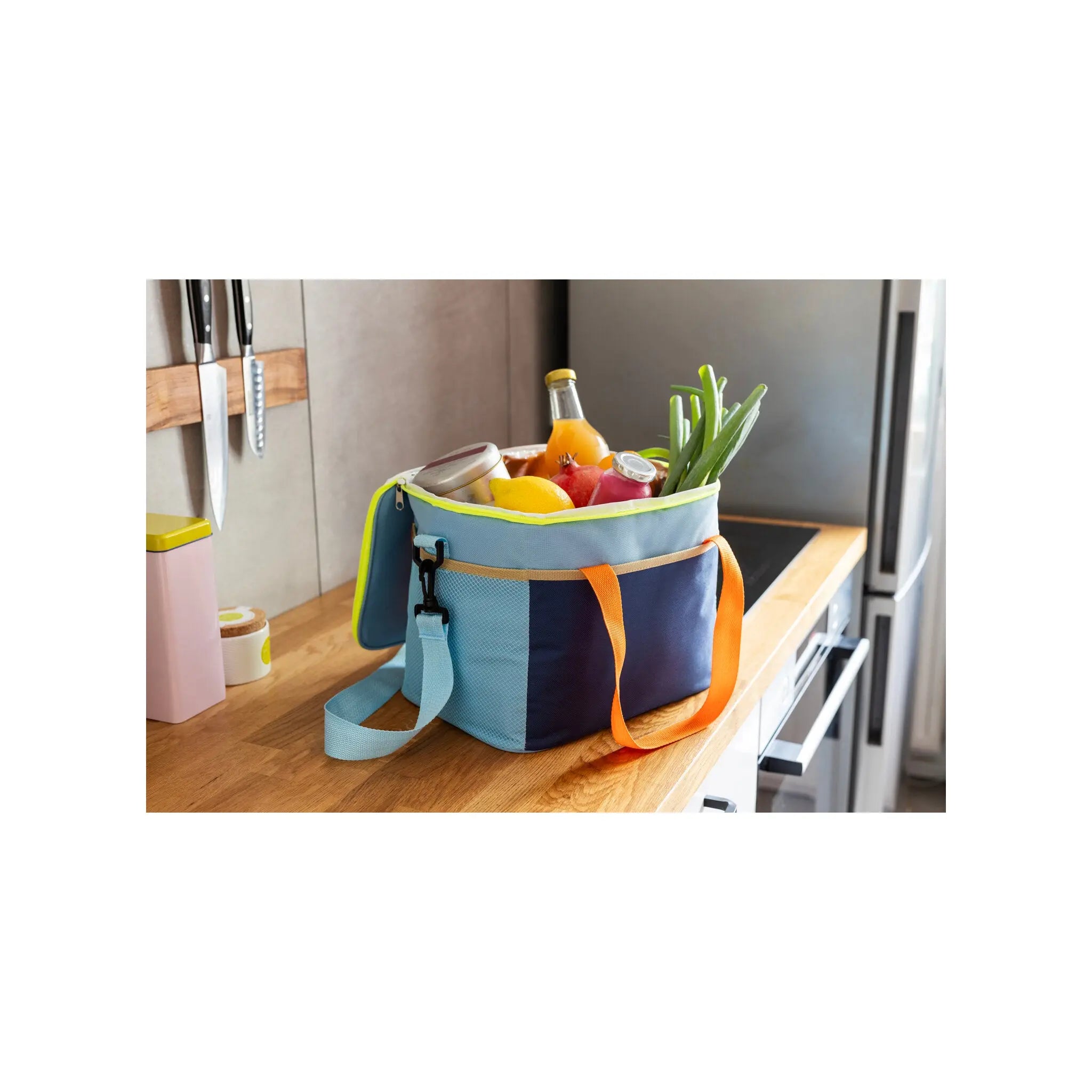 Remember Cooler Bag - Large Capacity, Shoulder Strap Carry. Remember