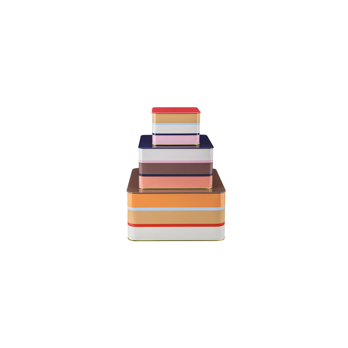 Set of Tin Boxes