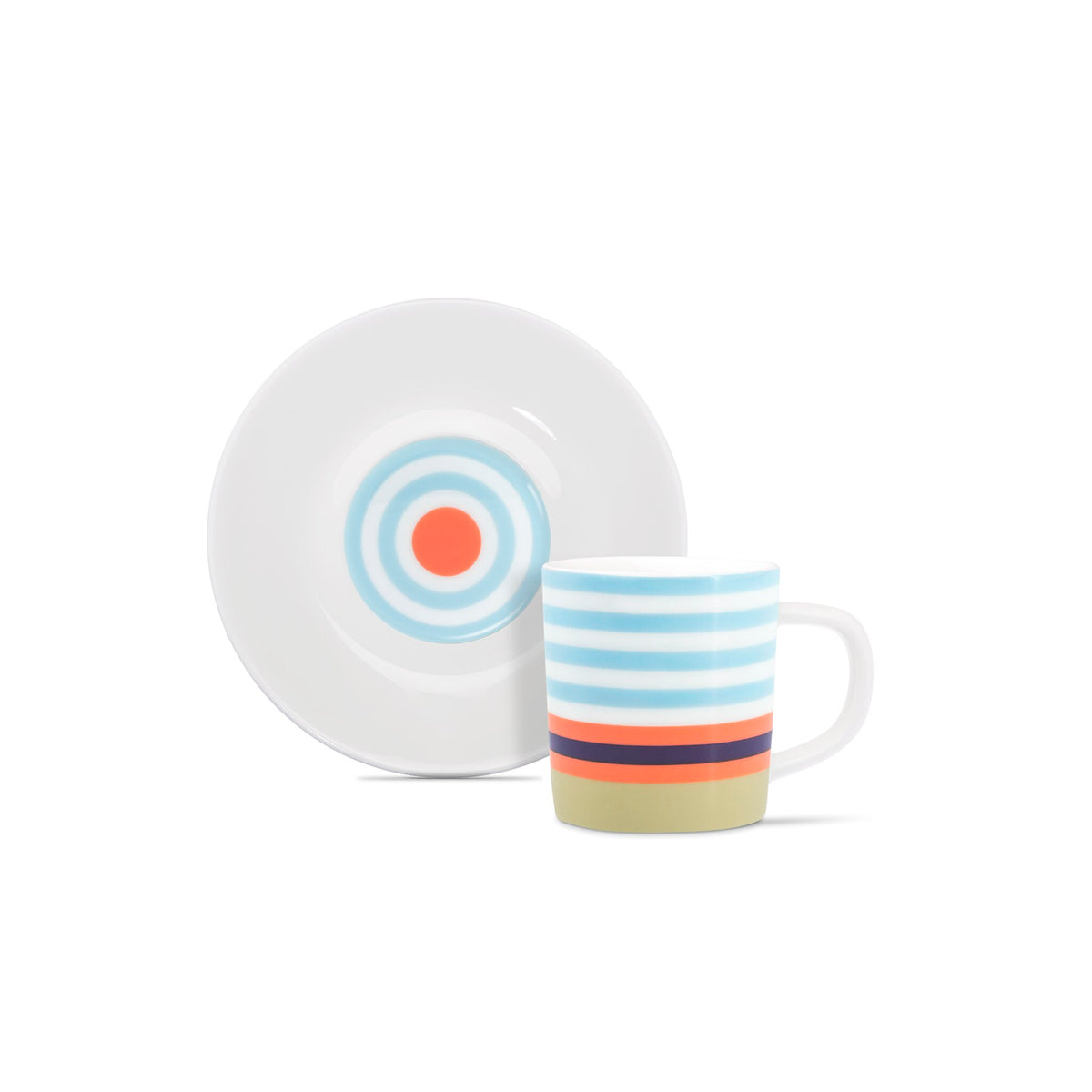 Espresso cup + saucer