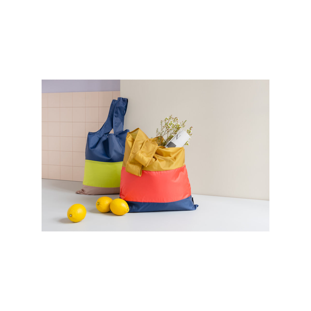 Foldable Eco-Friendly Shopping Bag in Multicolour Design Versatile