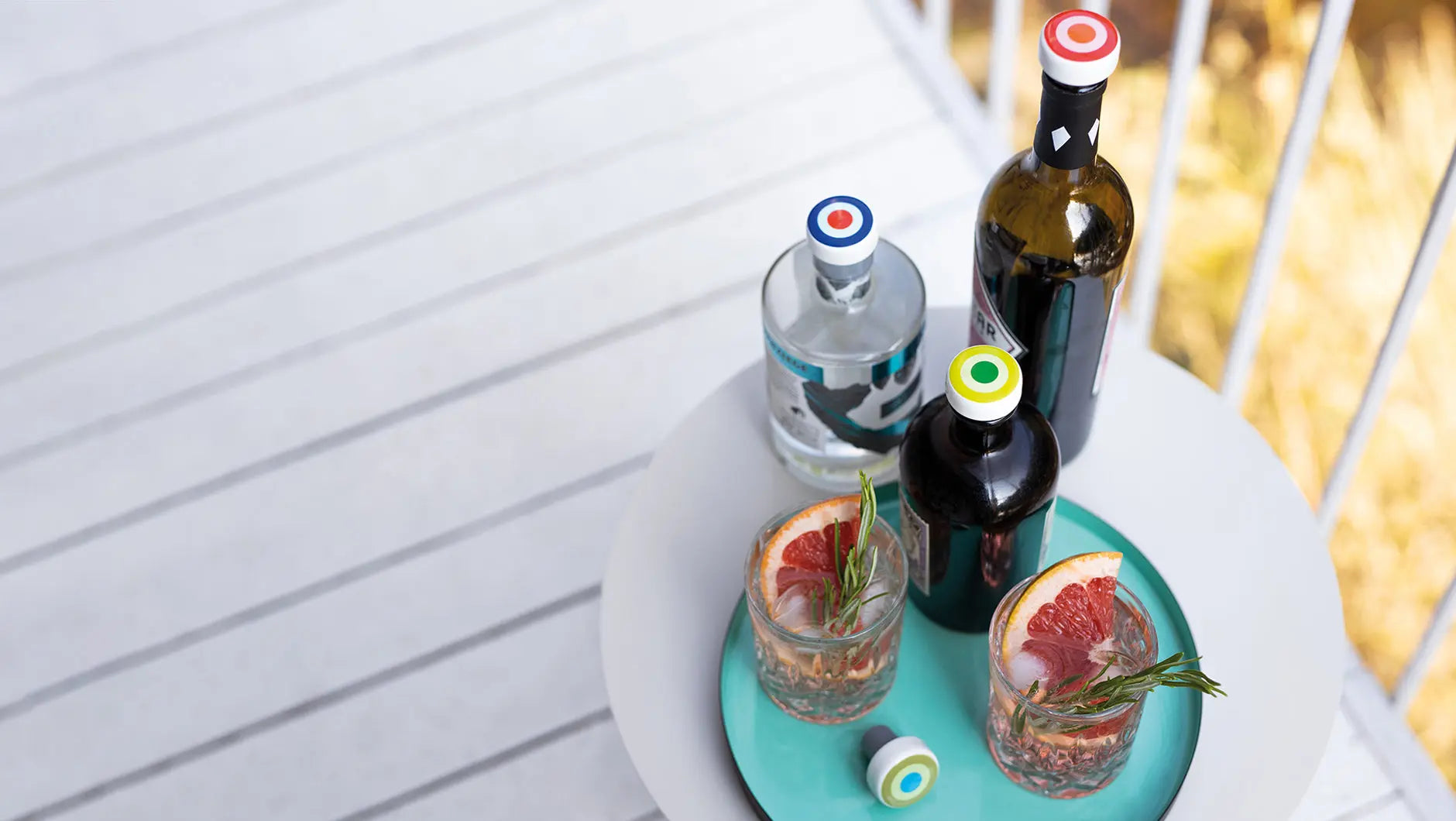 Bottle seals, set of 4 by Remember Remember