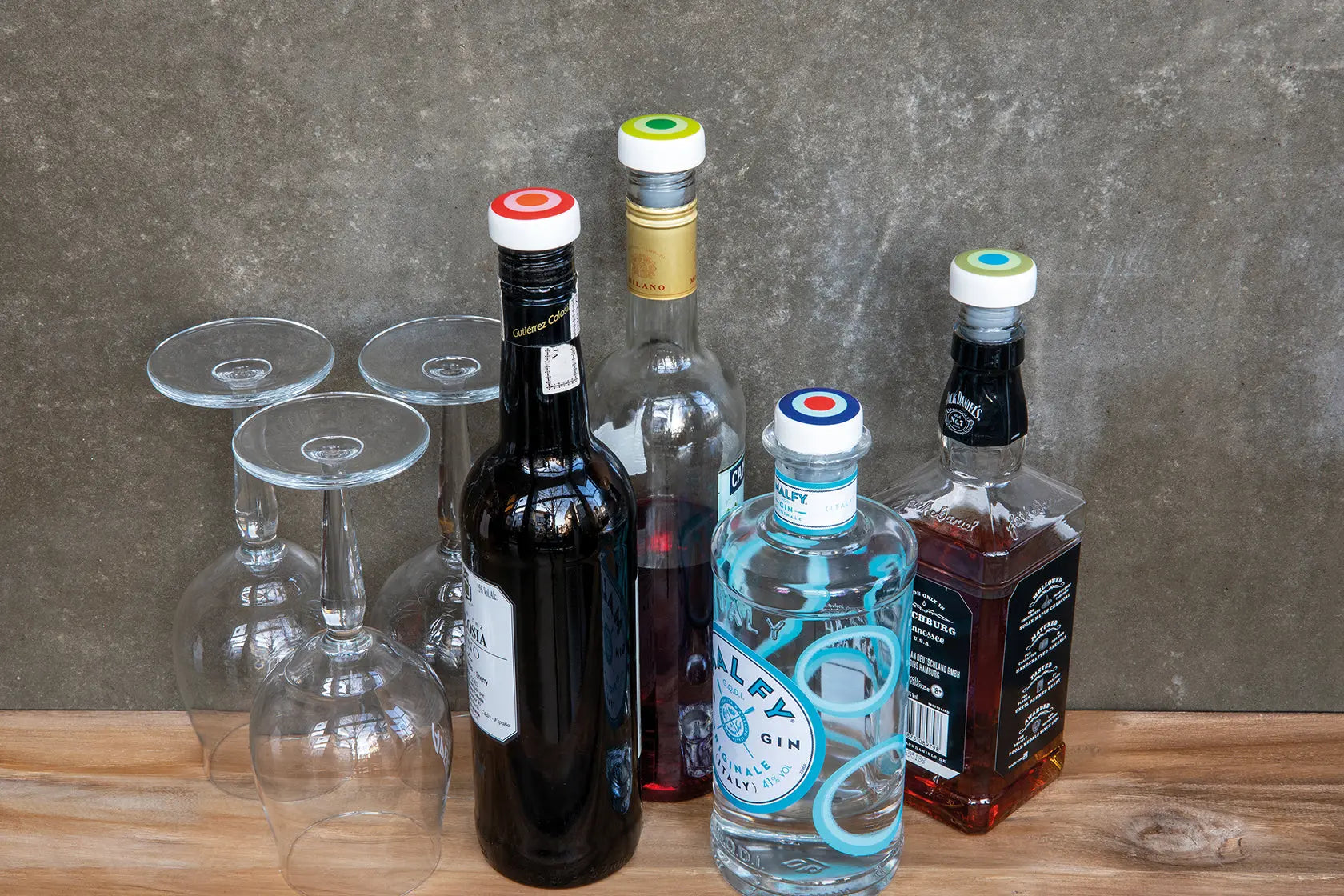 Bottle seals, set of 4 by Remember Remember