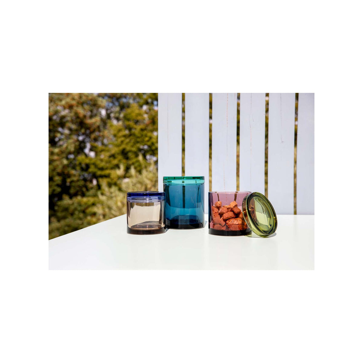 Glass jar by Remember