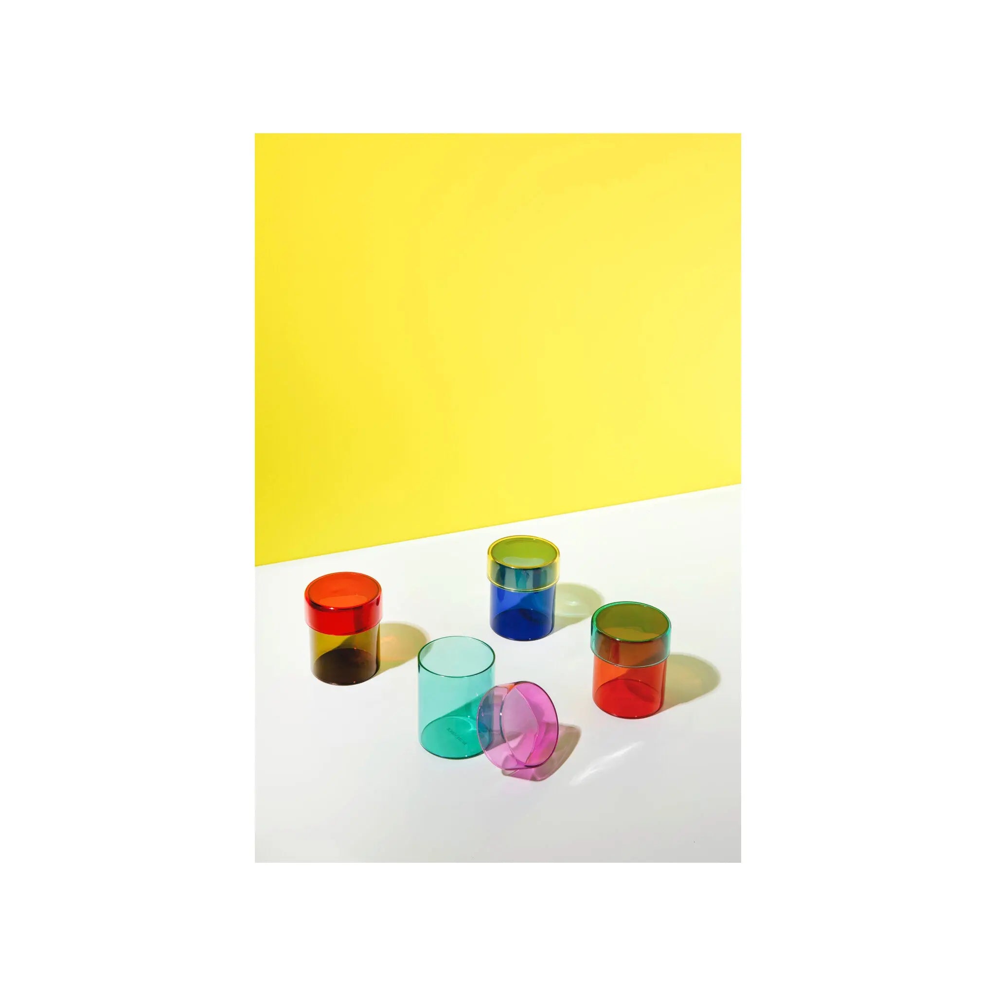 Glass jar set Remember