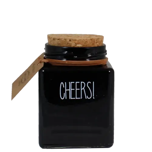 My Flame Lifestyle Scented Soy Candle in Square Glass Jar My Flame Lifestyle