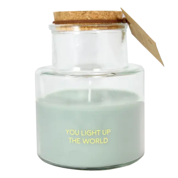 Outdoor Scented Soy Candle Citronella / "You light up the world" My Flame Lifestyle