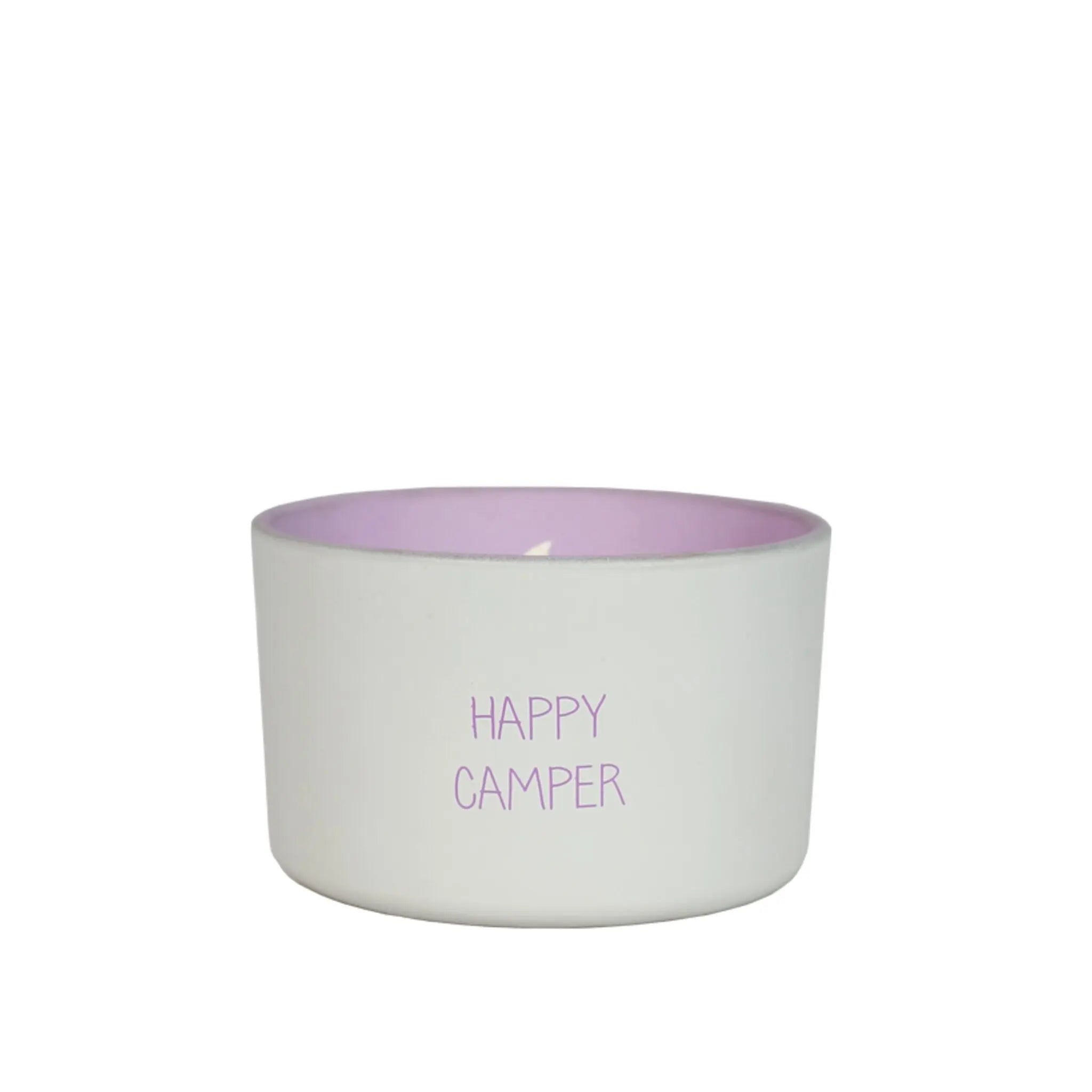 Outdoor Scented Soy Candle Grey / "Happy Camper" My Flame Lifestyle