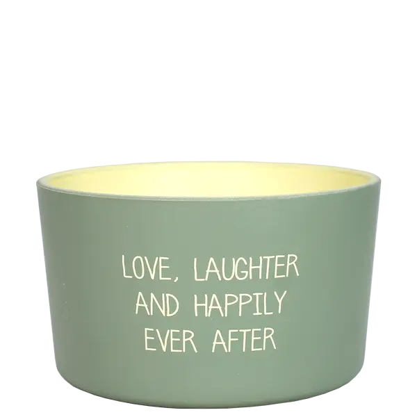 My Flame Lifestyle Outdoor Scented Soy Candle Green / "Happily ever after" My Flame Lifestyle