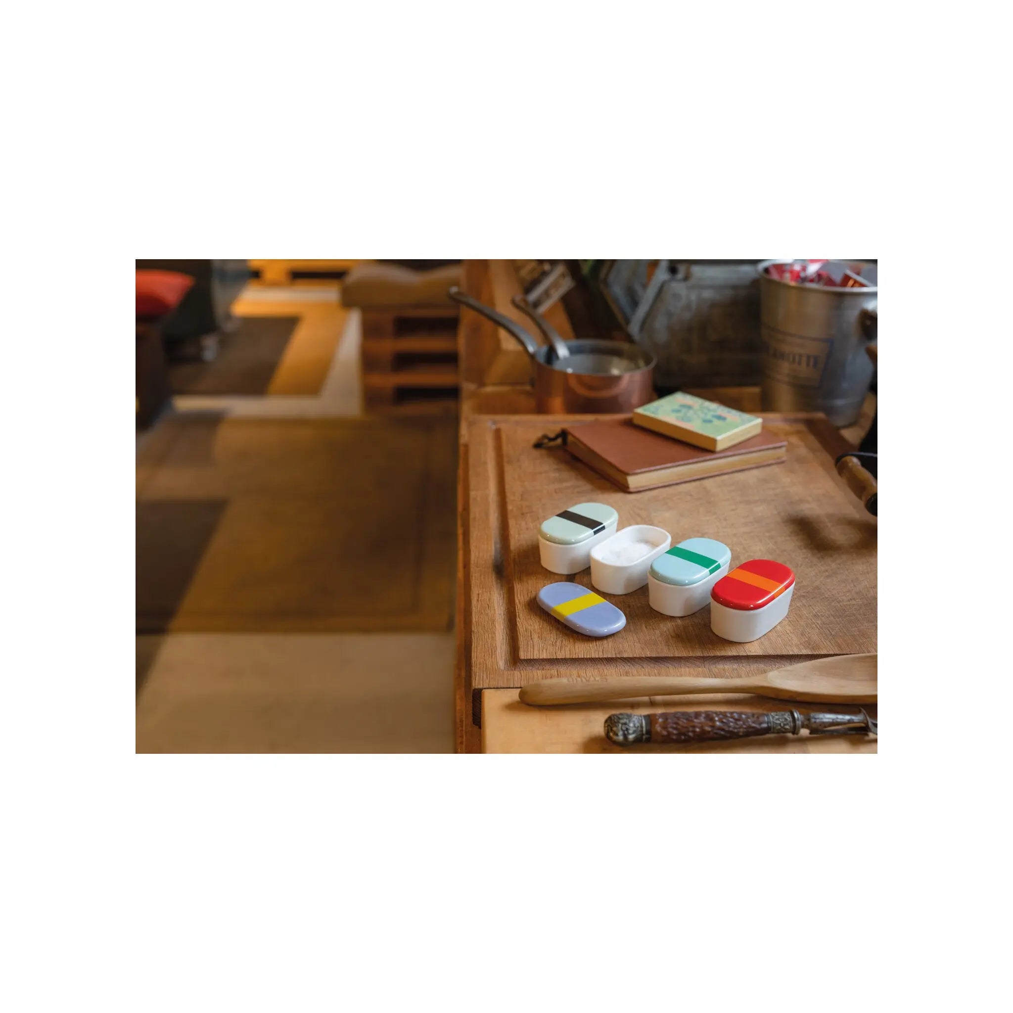 Porcelain tins TINY (Set of 4) Remember