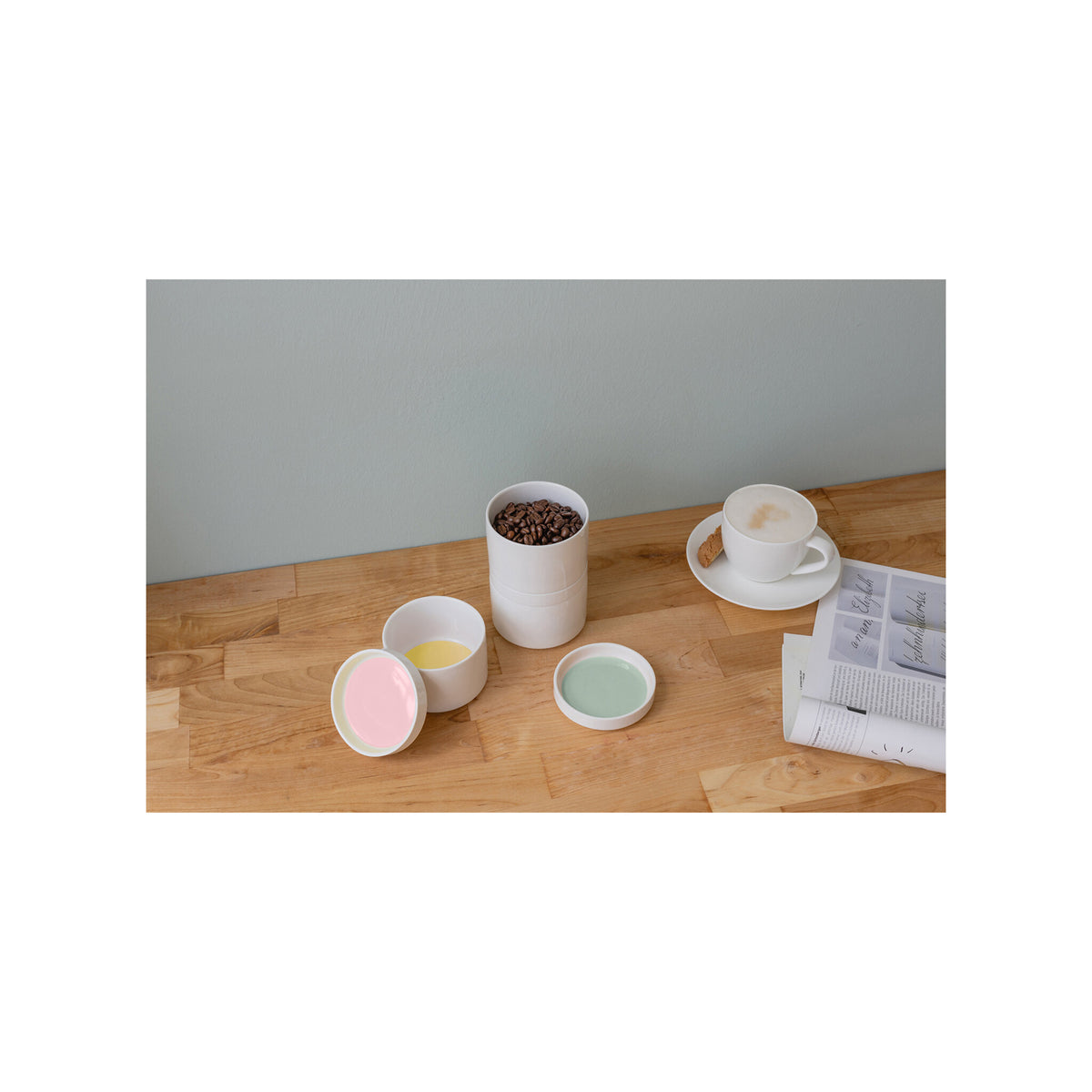 Stackable Porcelain Bowls