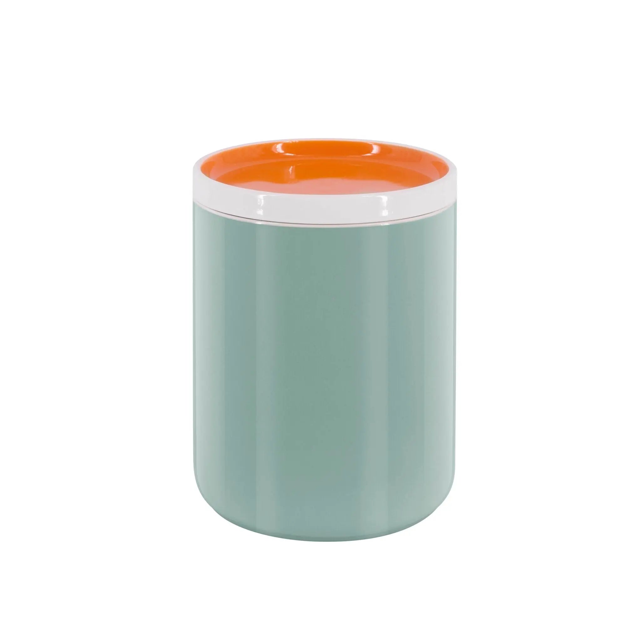 Porcelain Canister for Kitchen Storage 1.5 Litre Capacity Remember