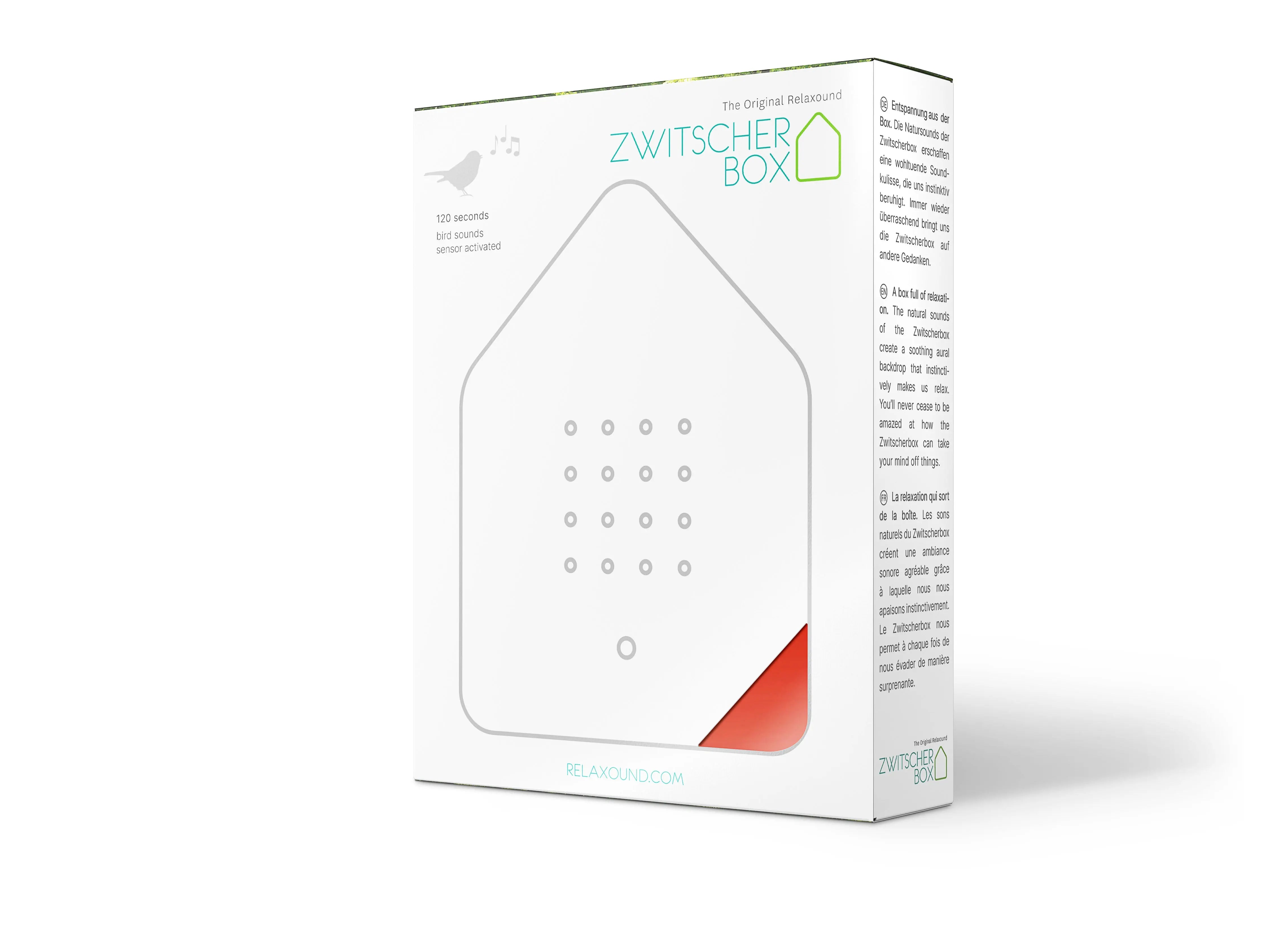 Zwitscherbox – Bird Song Sound Box | Red Relaxound