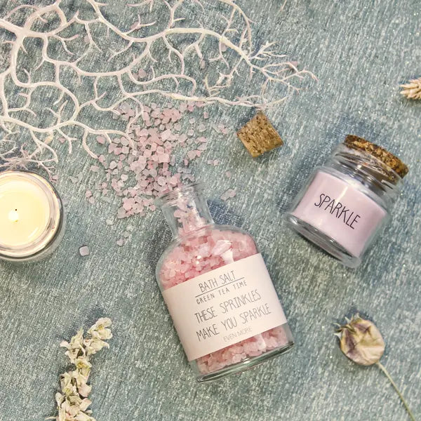My Flame Lifestyle Spa giftbox - Bath salt and organic candle My Flame Lifestyle