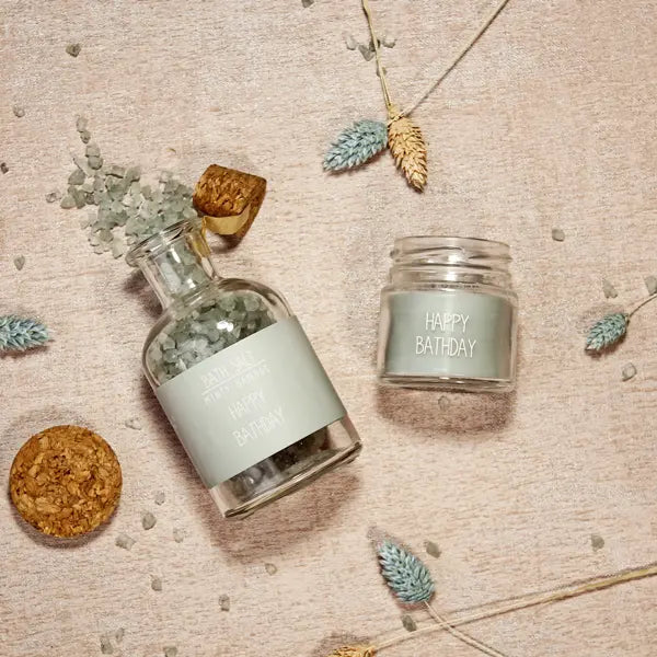 My Flame Lifestyle Spa giftbox - Bath salt and organic candle My Flame Lifestyle