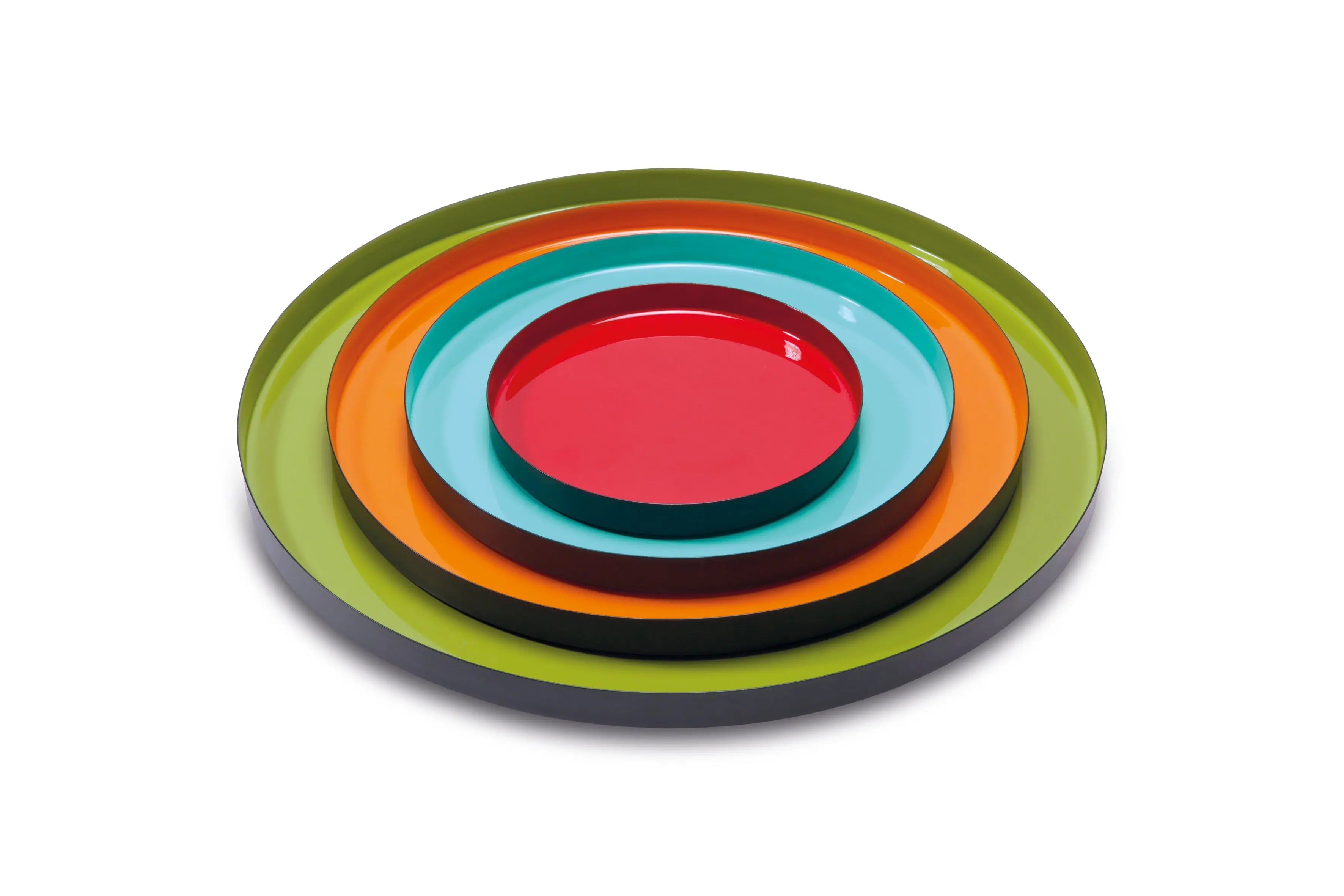 Metal trays 'Enzo', set of 4 By Remember Remember